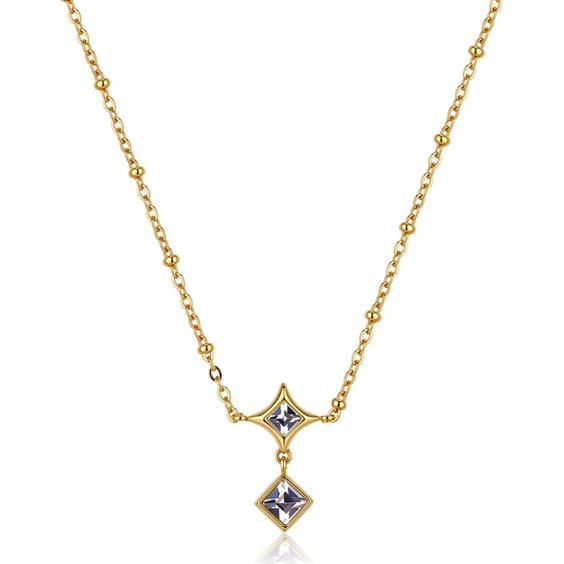 Necklace Sagapo Woman in Steel SCE47 - SCE47
